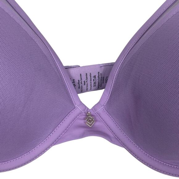 ThirdLove 24/7 Classic Uplift Plunge Bra Pastel Lilac Size 32D1/2 - Picture 6 of 14